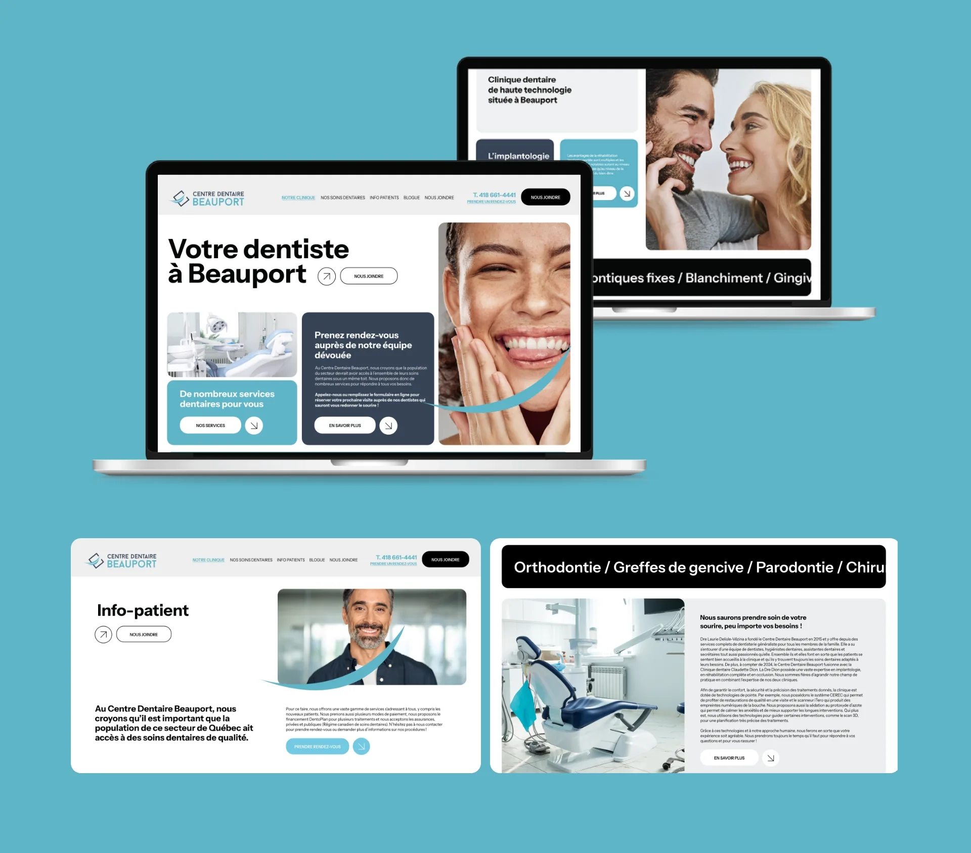Website - Centre dentaire Beauport