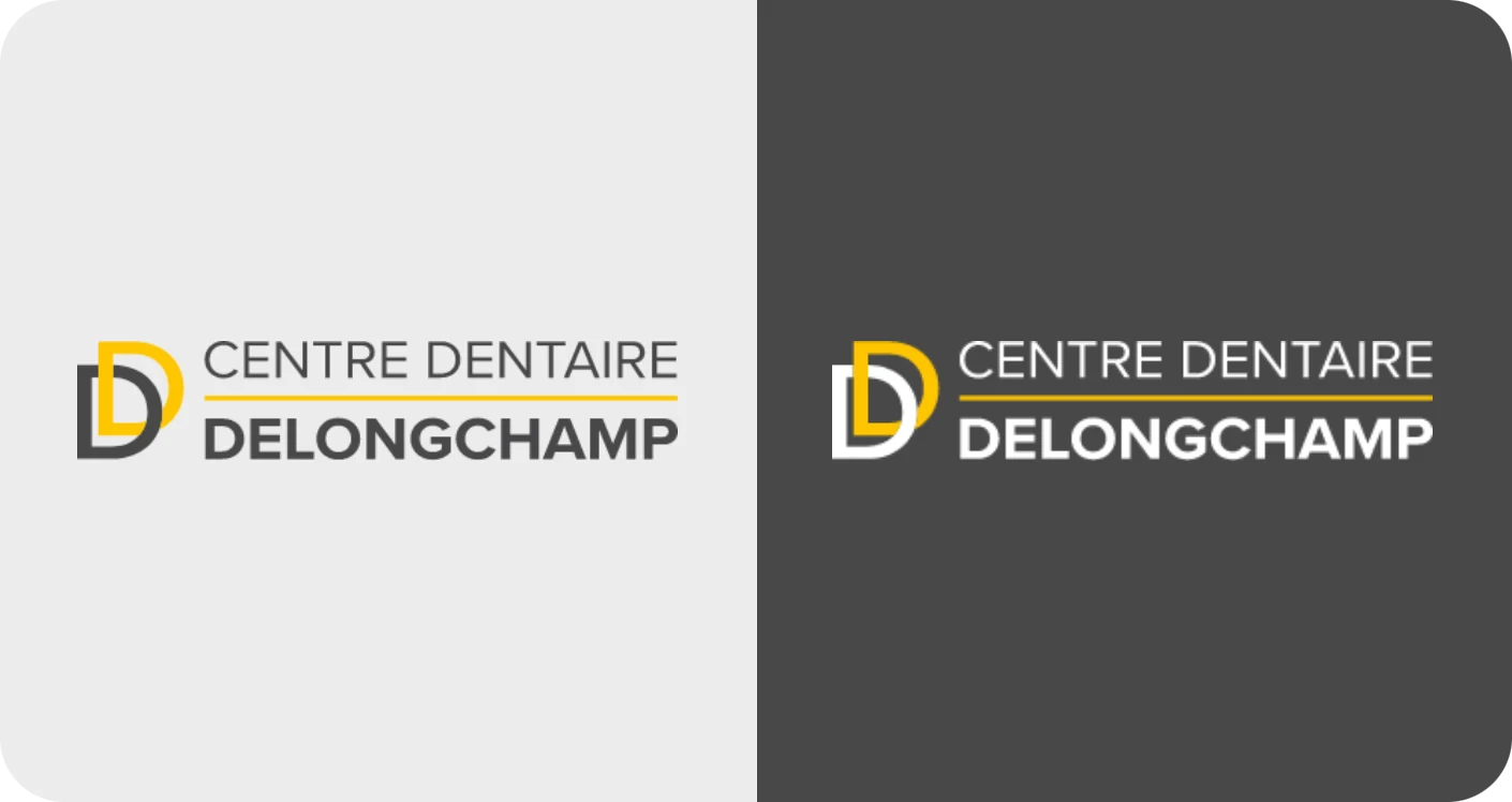 Logotypes du Centre dentaire Delongchamp