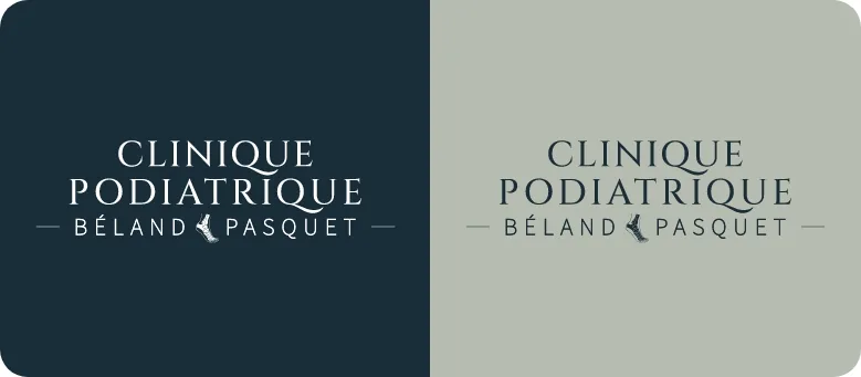 Branding - Clinique Podiatrique Béland Pasquet