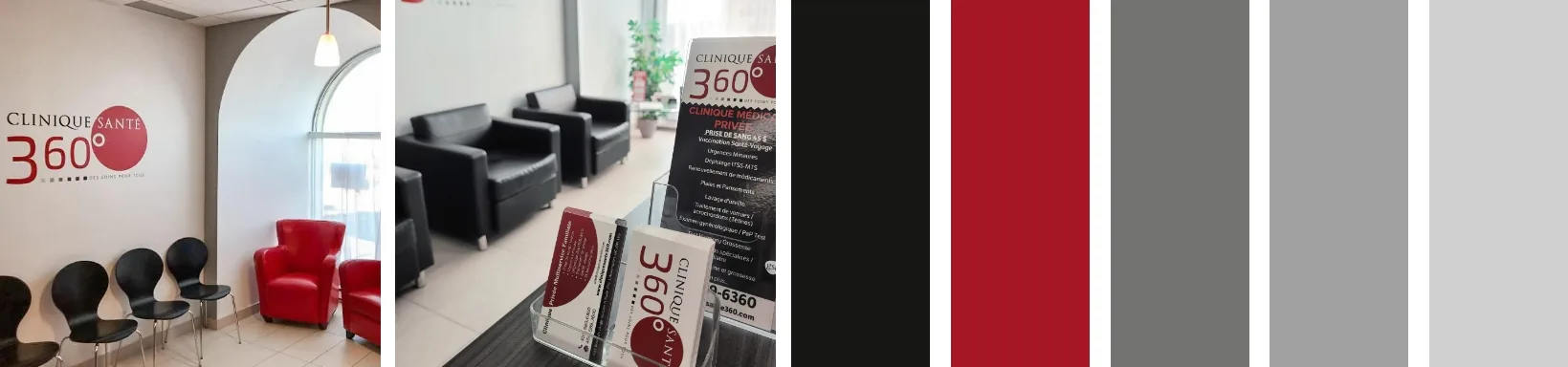 Identité visuelle - Clinique Santé 360