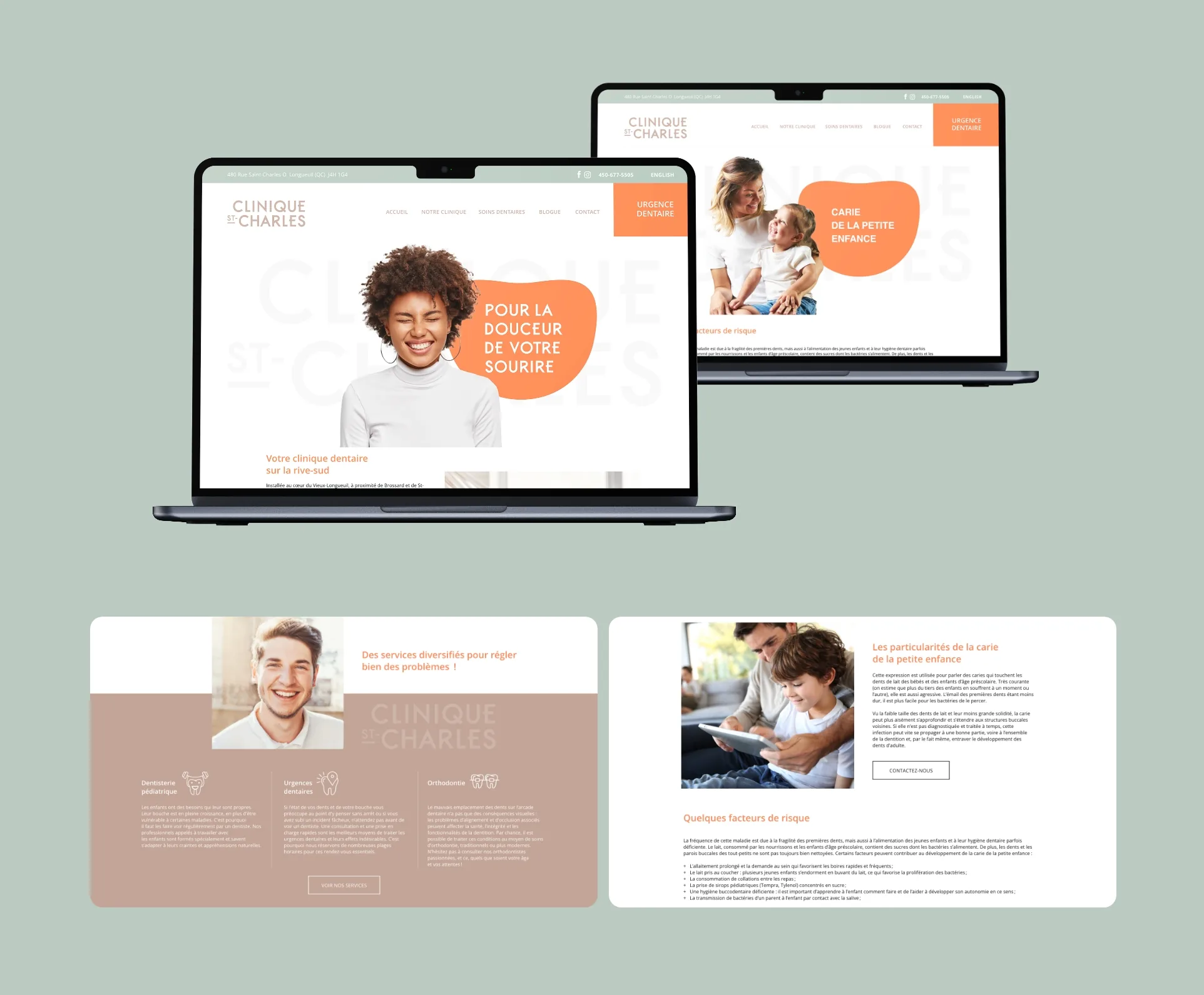 Website - Clinique St‑Charles