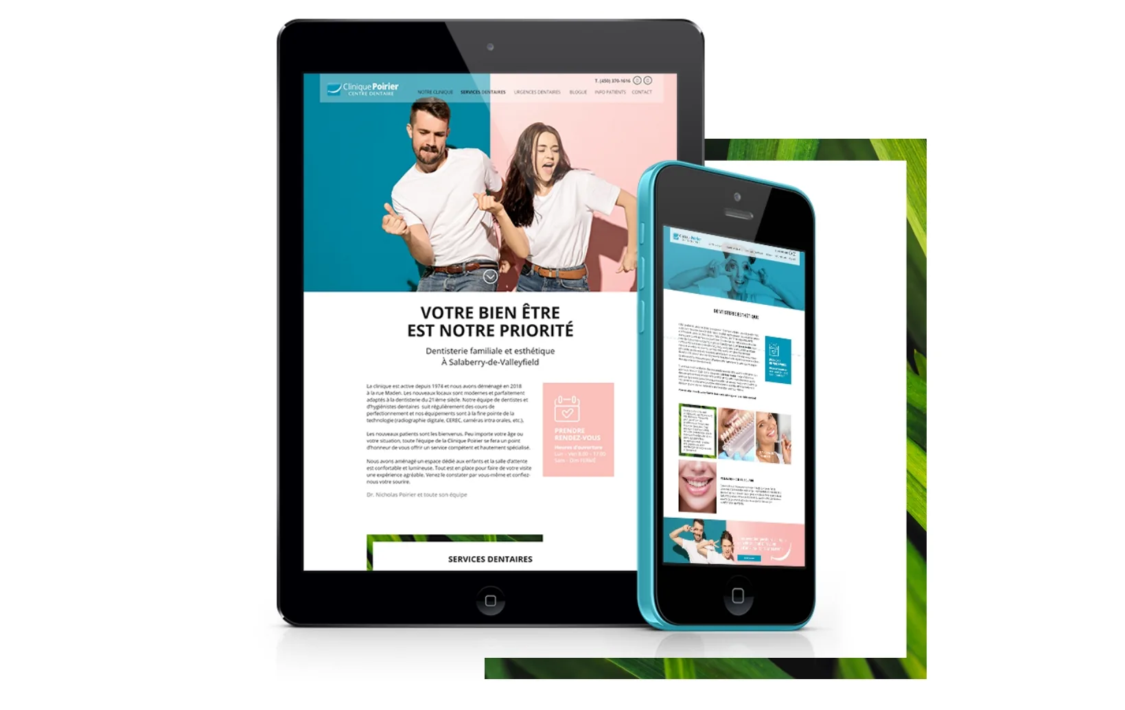Website - Clinique Poirier