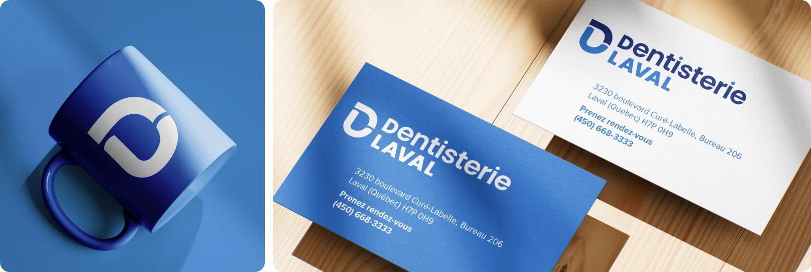 Visual identity - Dentisterie Laval