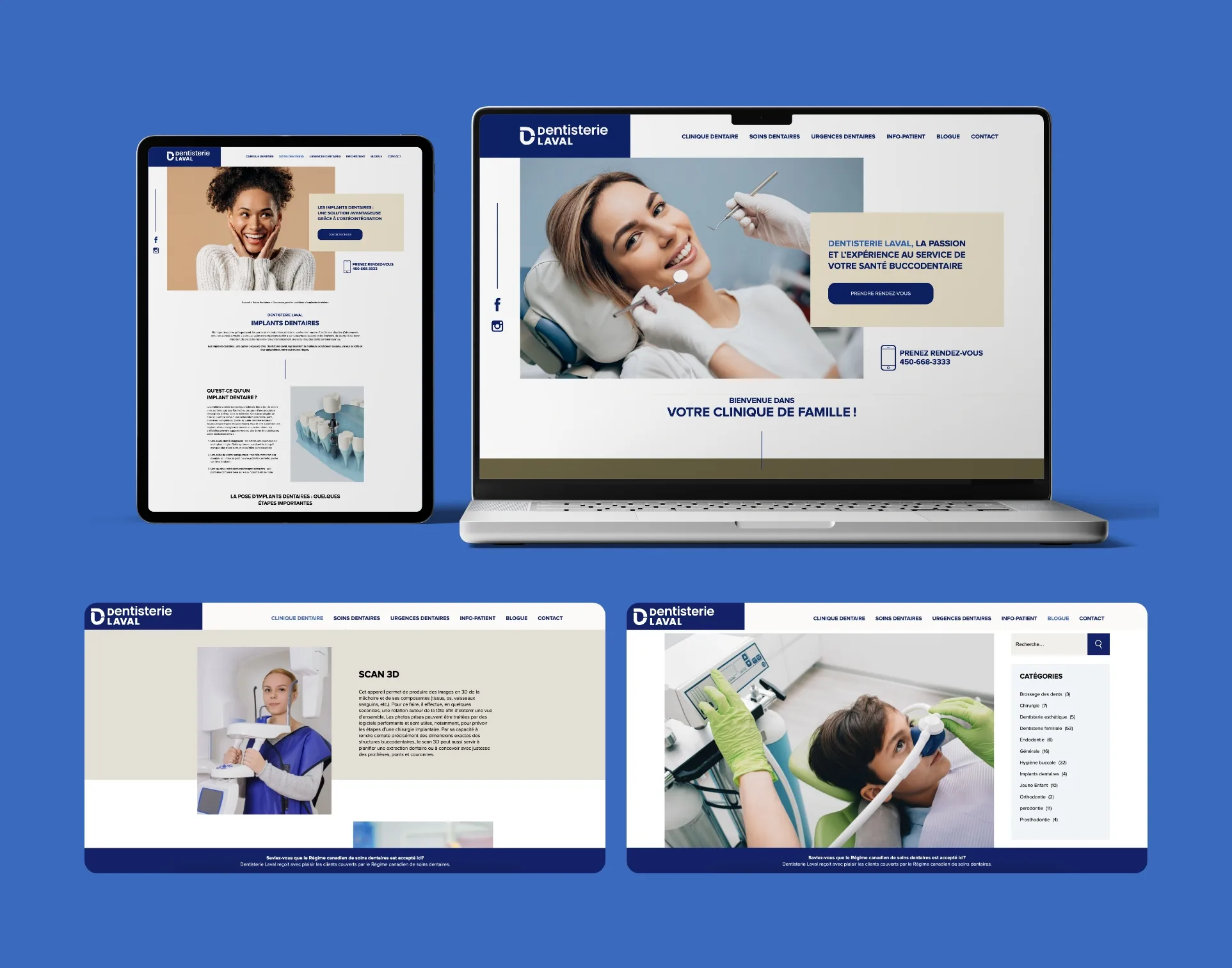 Website - Dentisterie Laval