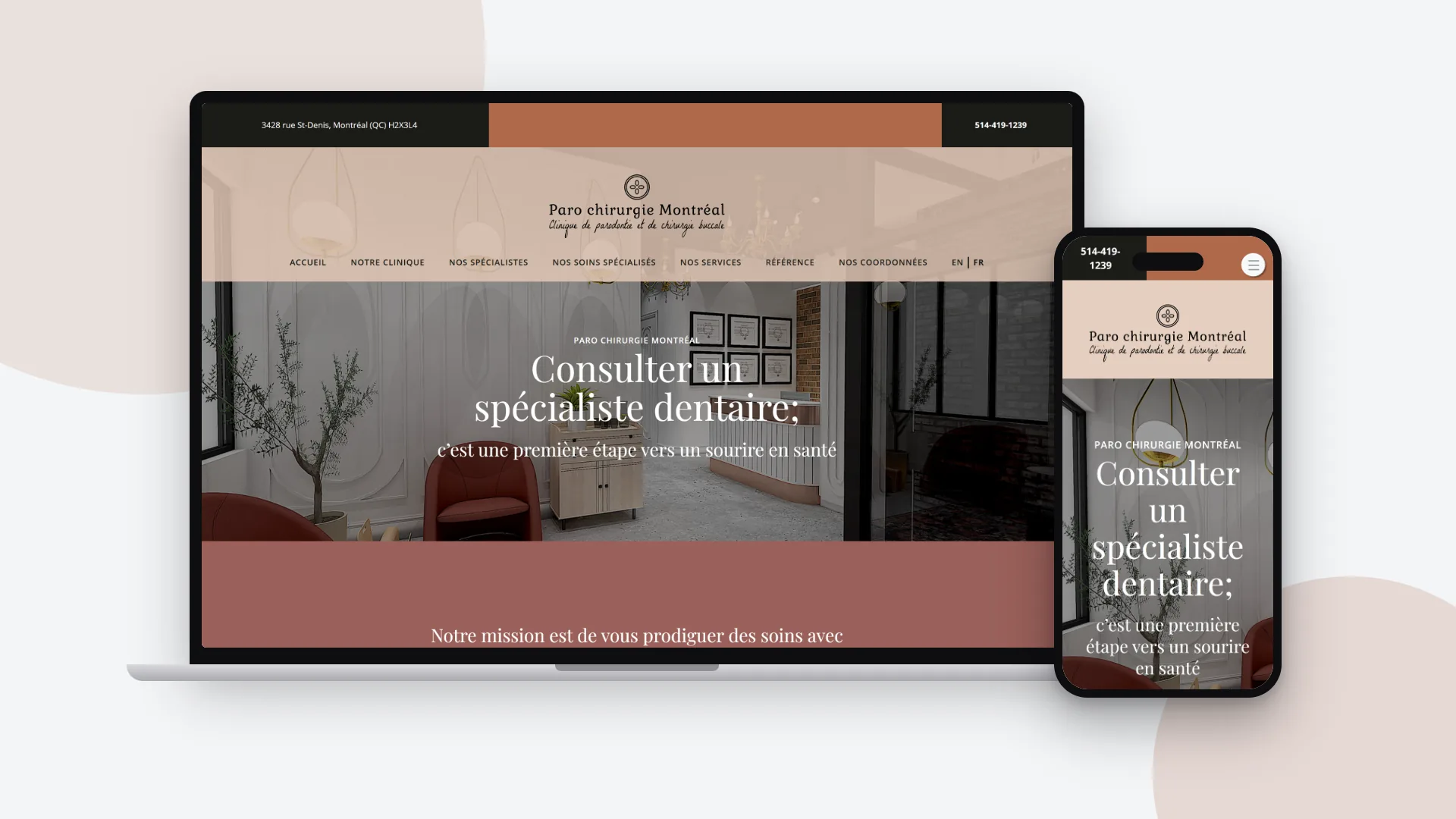 Website - Paro Chirurgie Montréal