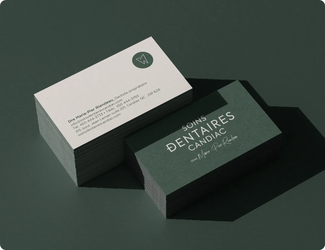 Identité visuelle - Carte de visite