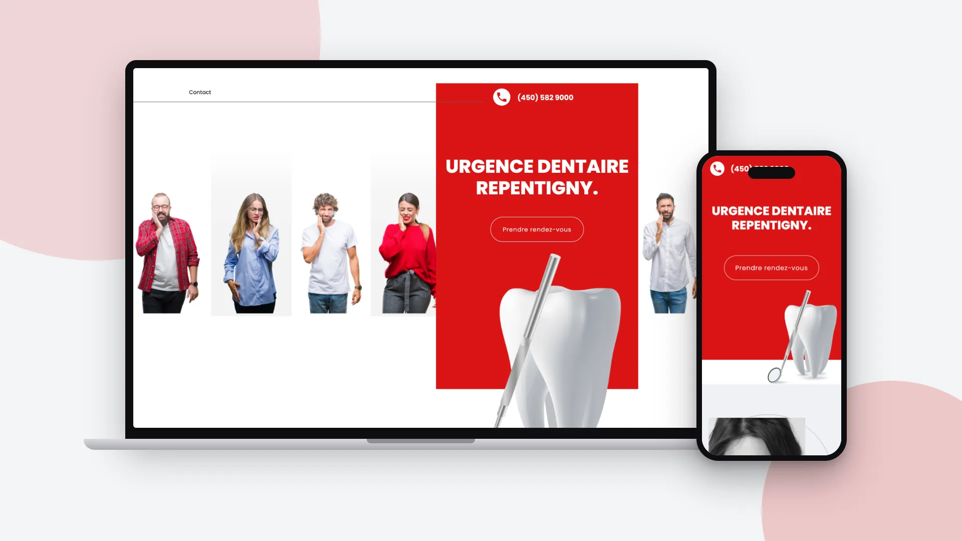 Site web - Urgence dentaire Repentigny