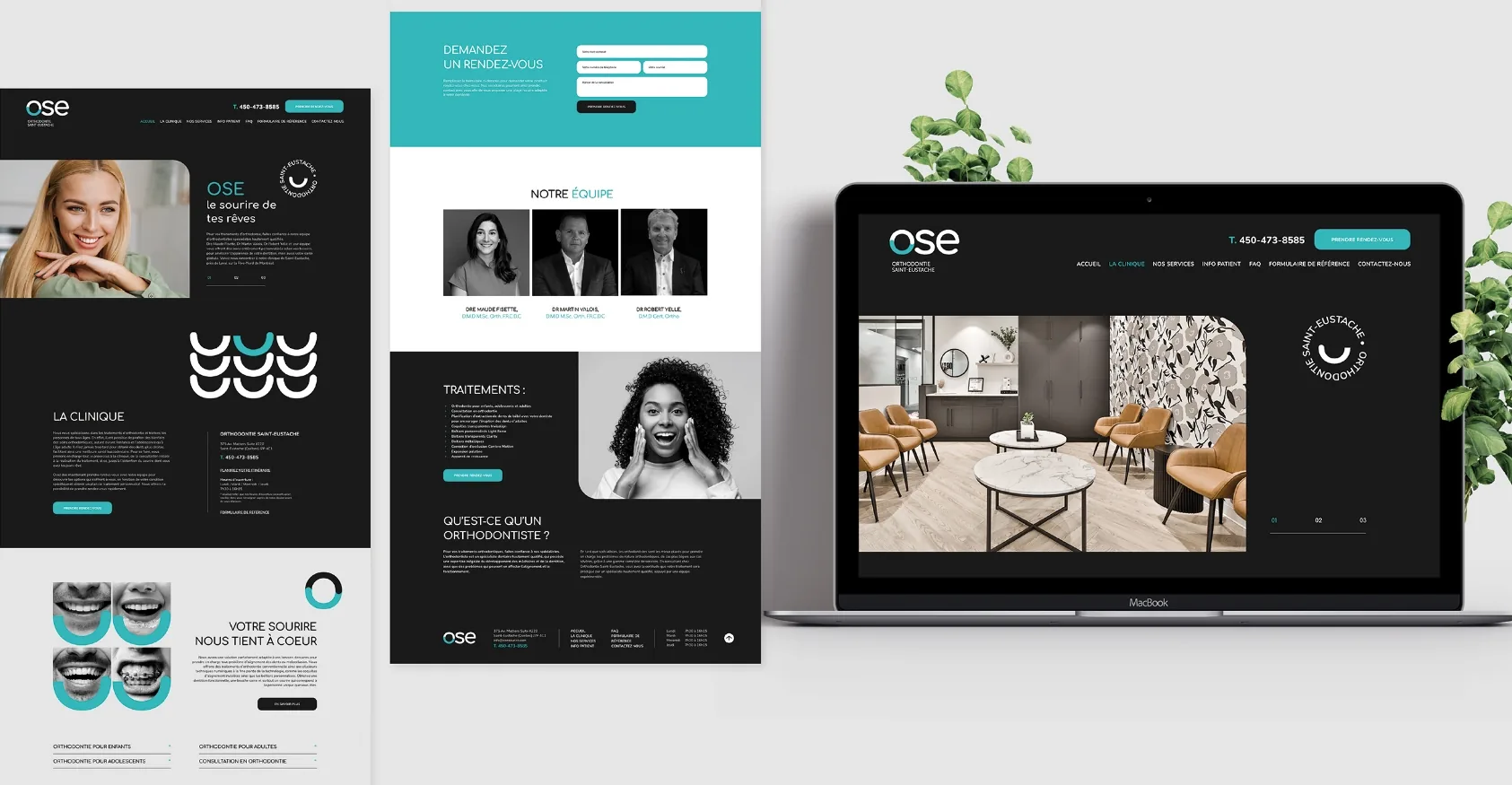 A website that follows the rules of marketing